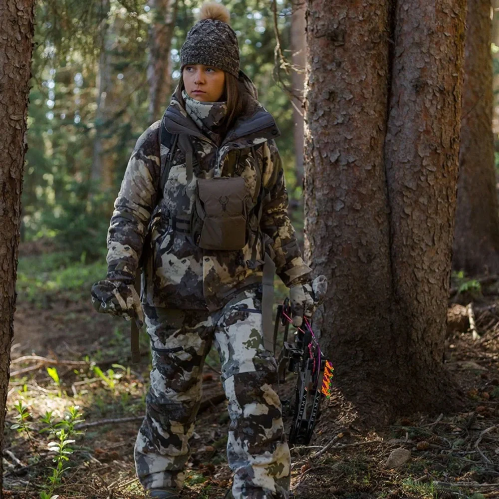 Prois GREANN PRIMALOFT GOLD INSULATED BIB HUNTING CAMO- Size MEDIUM EUC!! - Picture 2 of 11